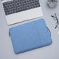 Frendorf | 15,4 Zoll Universal Fashion Soft Laptop Denim Taschen Tragbare Reißverschluss Notebook Laptop Tasche Pouch für MacBook Air / Pro, Lenovo und andere Laptops, Größe: 39,2x28,5x2cm (Blau)