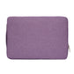 Frendorf | 15.4 Zoll Universal Fashion Weiche Laptop Denim Taschen Tragbare Reißverschluss Notebook Laptop Hülle Tasche für MacBook Air / Pro, Lenovo und andere Laptops, Größe: 39,2x28,5x2cm (Lila)