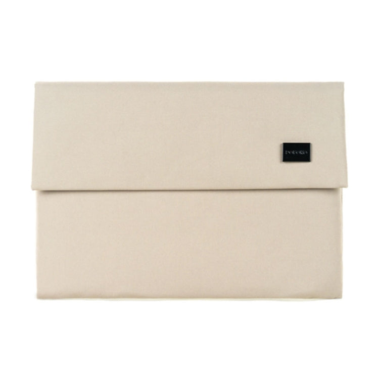 Frendorf | POFOKO E200 Serie Polyester Wasserfest Laptop Hülle Tasche für 13,3 Zoll Laptops (Beige)