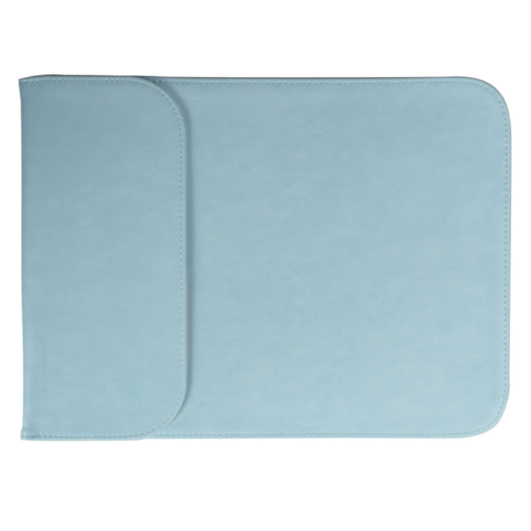 Frendorf | 11,6 Zoll PU + Nylon Laptop Tasche Hülle Notebook Tragetasche, Für MacBook, Samsung, Xiaomi, Lenovo, Sony, DELL, ASUS, HP (Blau)