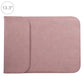 Frendorf | 13,3 Zoll PU + Nylon Laptop Tasche Hülle Sleeve Notebook Tragetasche, Für MacBook, Samsung, Xiaomi, Lenovo, Sony, DELL, ASUS, HP (Rosa)