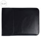 Frendorf | 15,4 Zoll PU + Nylon Laptop Tasche Hülle Notebook Tragetasche, Für MacBook, Samsung, Xiaomi, Lenovo, Sony, DELL, ASUS, HP (Schwarz)