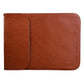 Frendorf | 15,4 Zoll PU + Nylon Laptop Tasche Hülle Notebook Tragetasche, Für MacBook, Samsung, Xiaomi, Lenovo, Sony, DELL, ASUS, HP (Rindsleder Gelb)