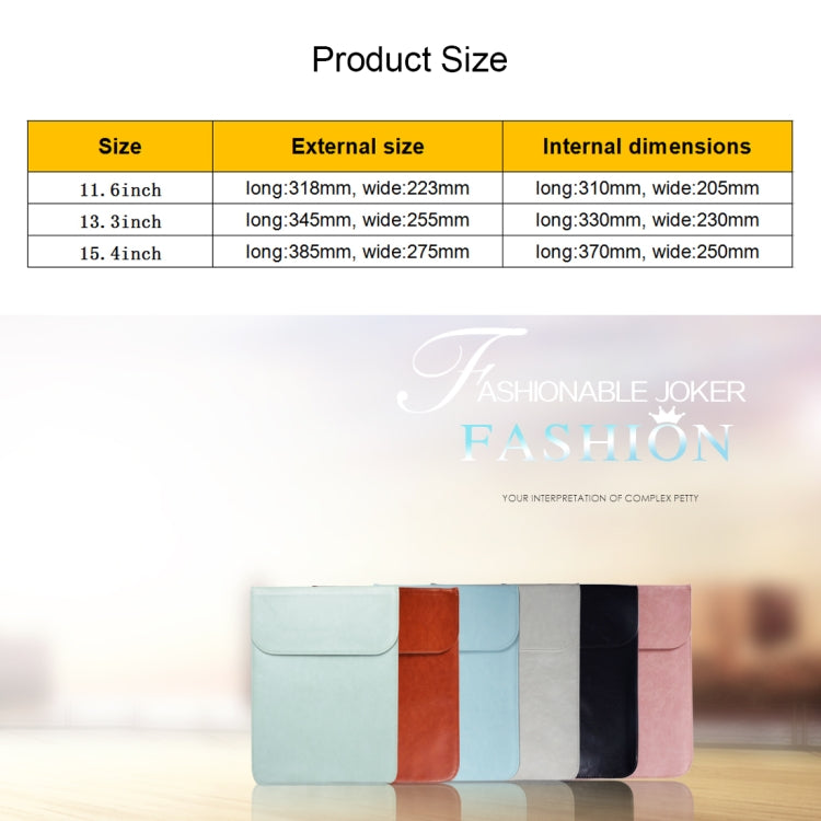 Frendorf | 15,4 Zoll PU + Nylon Laptop Tasche Hülle Notebook Tragetasche, Für MacBook, Samsung, Xiaomi, Lenovo, Sony, DELL, ASUS, HP (Rindsleder Gelb)