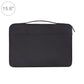 Frendorf | 15,6 Zoll Fashion Casual Polyester + Nylon Laptop Handtasche Aktentasche Notebook Hülle, Für Macbook, Samsung, Lenovo, Xiaomi, Sony, DELL, CHUWI, ASUS, HP(Schwarz)