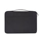 Frendorf | 15,6 Zoll Fashion Casual Polyester + Nylon Laptop Handtasche Aktentasche Notebook Hülle, Für Macbook, Samsung, Lenovo, Xiaomi, Sony, DELL, CHUWI, ASUS, HP(Schwarz)