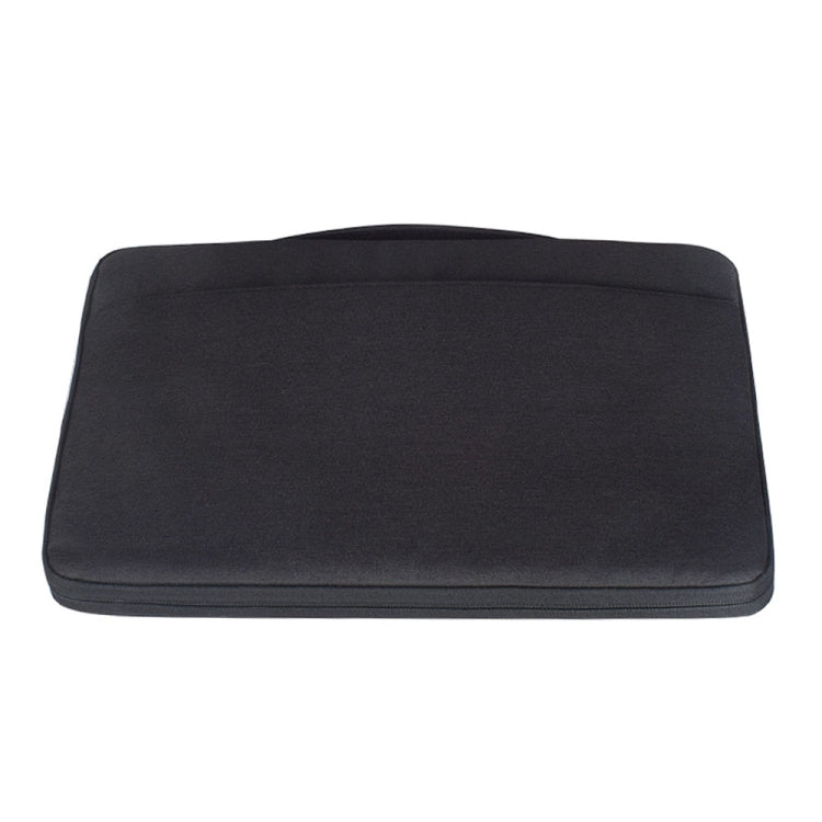 Frendorf | 15,6 Zoll Fashion Casual Polyester + Nylon Laptop Handtasche Aktentasche Notebook Hülle, Für Macbook, Samsung, Lenovo, Xiaomi, Sony, DELL, CHUWI, ASUS, HP(Schwarz)