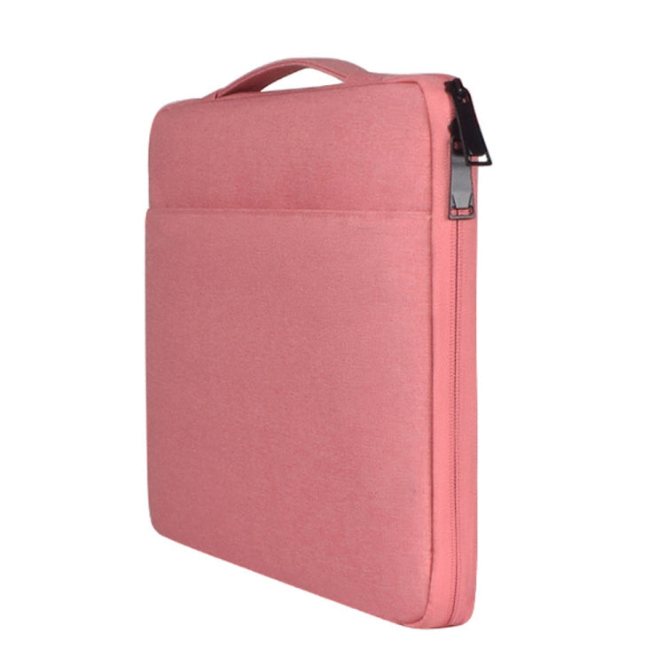 Frendorf | 15,6 Zoll Fashion Casual Polyester + Nylon Laptoptasche Aktentasche Notebook Hülle, Für Macbook, Samsung, Lenovo, Xiaomi, Sony, DELL, CHUWI, ASUS, HP (Pink)