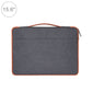 Frendorf | 15,6 Zoll Fashion Casual Polyester + Nylon Laptop Handtasche Aktentasche Notebook Hülle, Für Macbook, Samsung, Lenovo, Xiaomi, Sony, DELL, CHUWI, ASUS, HP(Grau)