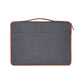 Frendorf | 15,6 Zoll Fashion Casual Polyester + Nylon Laptop Handtasche Aktentasche Notebook Hülle, Für Macbook, Samsung, Lenovo, Xiaomi, Sony, DELL, CHUWI, ASUS, HP(Grau)