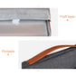 Frendorf | 15,6 Zoll Fashion Casual Polyester + Nylon Laptop Handtasche Aktentasche Notebook Hülle, Für Macbook, Samsung, Lenovo, Xiaomi, Sony, DELL, CHUWI, ASUS, HP(Grau)