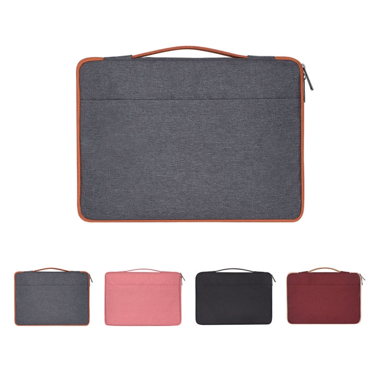 Frendorf | 15,6 Zoll Fashion Casual Polyester + Nylon Laptoptasche Aktentasche Notebook Hülle, Für Macbook, Samsung, Lenovo, Xiaomi, Sony, DELL, CHUWI, ASUS, HP (Pink)