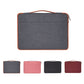 Frendorf | 15,6 Zoll Fashion Casual Polyester + Nylon Laptop Handtasche Aktentasche Notebook Hülle, Für Macbook, Samsung, Lenovo, Xiaomi, Sony, DELL, CHUWI, ASUS, HP(Schwarz)
