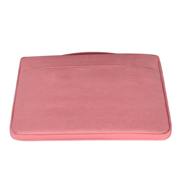 Frendorf | 15,4 Zoll Fashion Casual Polyester + Nylon Laptop Handtasche Aktentasche Notebook Hülle, Für Macbook, Samsung, Lenovo, Xiaomi, Sony, DELL, CHUWI, ASUS, HP (Pink)
