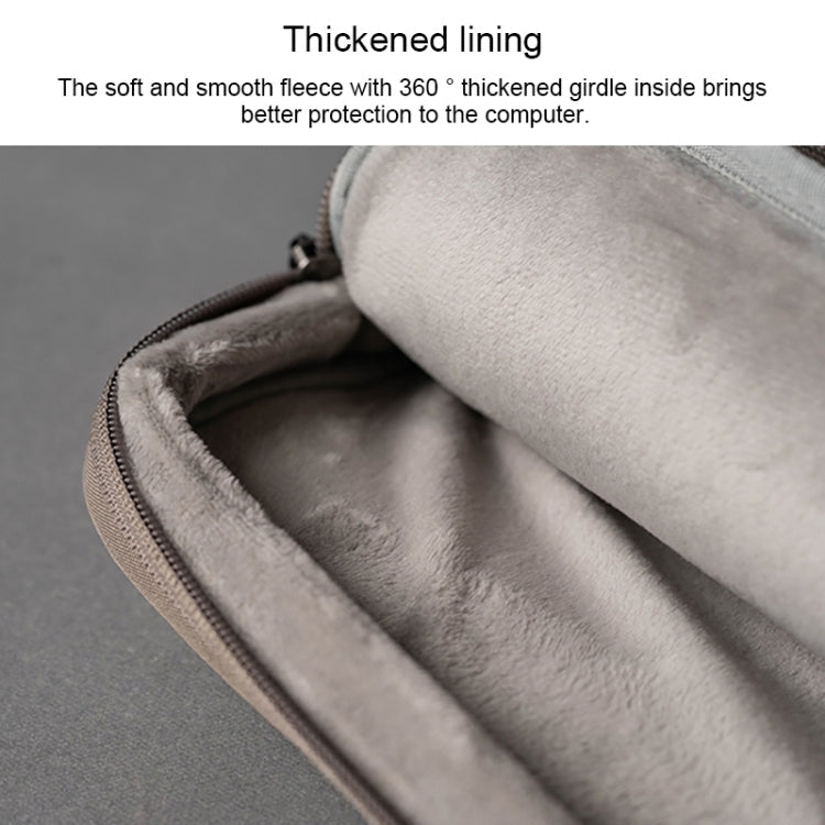 Frendorf | POFOKO E550 15.6 Zoll Tragbare Wasserdichte Polyester Laptop Handtasche (Schwarz)