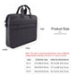 Frendorf | DJ03 Wasserdicht Anti-Kratzer Diebstahlsicher Ein-Schulter-Handtasche für 13,3 Zoll Laptops, mit Koffer Gürtel (Schwarz)