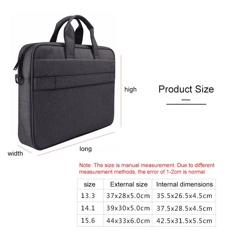 Frendorf | DJ03 Wasserdicht Anti-Kratzer Diebstahlsicher Ein-Schulter-Handtasche für 13,3 Zoll Laptops, mit Koffer Gürtel (Schwarz)
