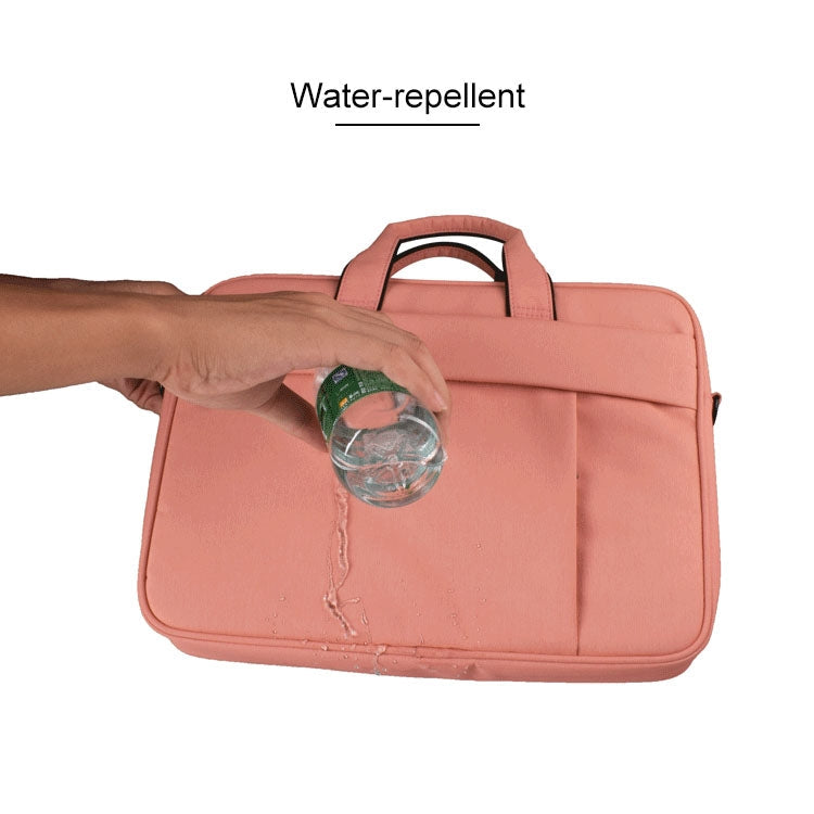 Frendorf | DJ03 Wasserdicht Anti-Kratzer Diebstahlsicher Ein-Schulter-Handtasche für 13,3 Zoll Laptops, mit Koffer Gürtel (Schwarz)