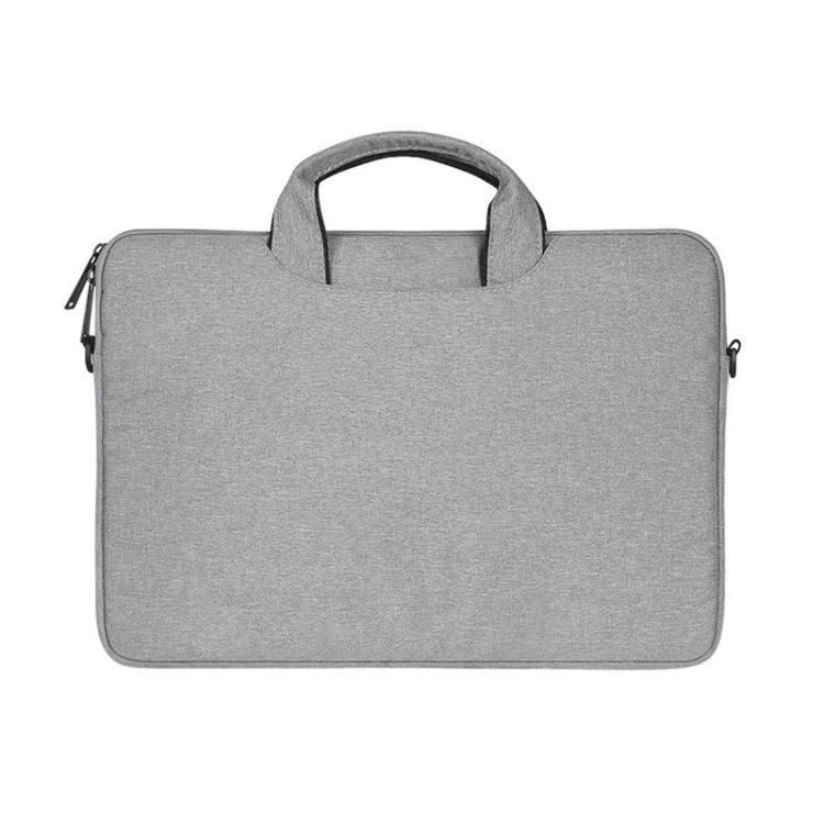 Frendorf | ST01S Wasserdicht Oxford Stoff Versteckte Tragbare Trage-One-Shoulder Handtasche für 14.1 Zoll Laptops (Hellgrau)