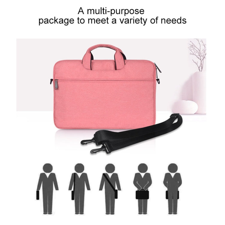 Frendorf | ST01S Wasserdicht Oxford Stoff Versteckte Tragbare Trage-One-Shoulder Handtasche für 14.1 Zoll Laptops (Hellgrau)