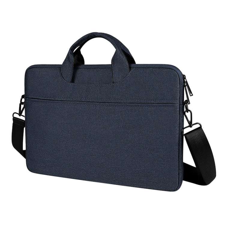 Frendorf | ST01S Wasserdichtes Oxford-Gewebe Versteckte Tragbare Tragegurt Einzelschulter Handtasche für 15,6 Zoll Laptops (Marineblau)
