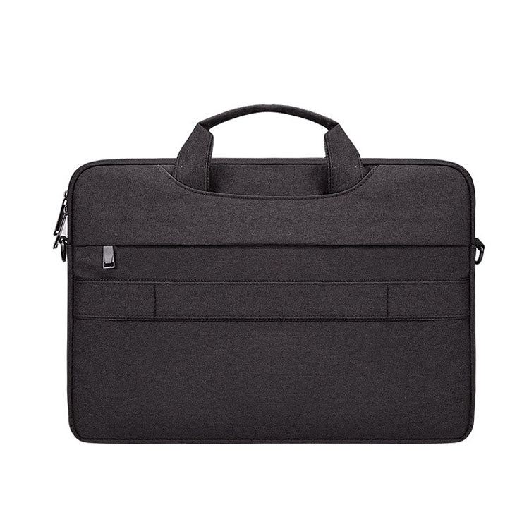 Frendorf | ST02S Wasserdicht Reißfest Versteckte Tragbare Schultertasche für 13,3 Zoll Laptops, mit Kofferband (Schwarz)