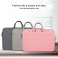 Frendorf | ST06S Wasserdichtes PU-Leder Reißverschluss Versteckte Tragbare Schultertasche für 13,3-Zoll-Laptops, mit Magischen Stick & Koffer-Gurt (Rosa)