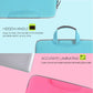 Frendorf | 12 Zoll Tragbare Atmungsaktive Handheld Sleeve Tasche für MacBook, Lenovo und andere Laptops, Größe: 32x21x2cm (Schwarz)