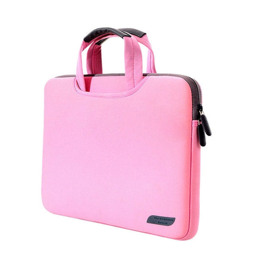 Frendorf | 12 Zoll Tragbare Luftdurchlässige Handheld Sleeve Tasche für MacBook, Lenovo und andere Laptops, Größe: 32x21x2cm (Rosa)