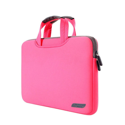 Frendorf | 12 Zoll Tragbare Luftdurchlässige Handheld Sleeve Tasche für MacBook, Lenovo und andere Laptops, Größe: 32x21x2cm (Magenta)