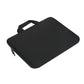 Frendorf | 13,3 Zoll Tragbare Luftdurchlässige Handheld-Hülle für MacBook Air / Pro, Lenovo und andere Laptops, Größe: 34x25,5x2,5cm (Schwarz)