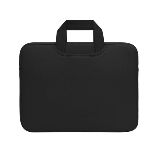 Frendorf | 13,3 Zoll Tragbare Luftdurchlässige Handheld-Hülle für MacBook Air / Pro, Lenovo und andere Laptops, Größe: 34x25,5x2,5cm (Schwarz)