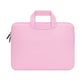 Frendorf | 13,3 Zoll tragbare luftdurchlässige Handheld-Hülle für MacBook Air / Pro, Lenovo und andere Laptops, Größe: 34x25,5x2,5cm (Pink)