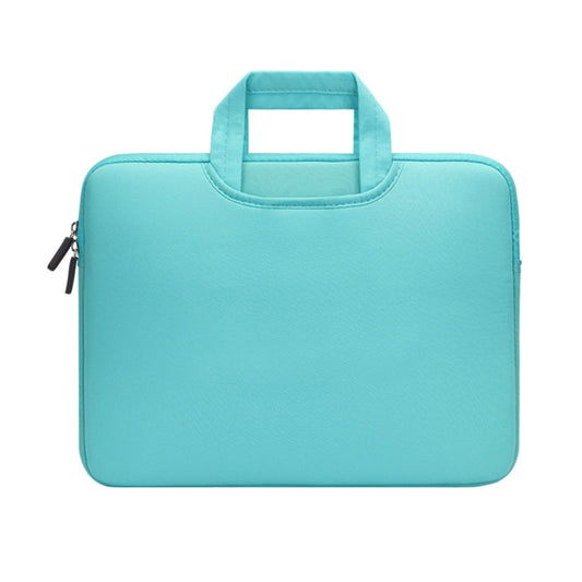 Frendorf | 13,3 Zoll tragbare luftdurchlässige Handheld-Hülle für MacBook Air / Pro, Lenovo und andere Laptops, Größe: 34x25,5x2,5 cm (Grün)