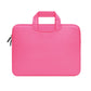 Frendorf | 13,3 Zoll tragbare luftdurchlässige Handheld Sleeve Tasche für MacBook Air / Pro, Lenovo und andere Laptops, Größe: 34x25,5x2,5cm (Magenta)