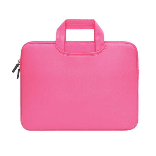 Frendorf | 13,3 Zoll tragbare luftdurchlässige Handheld Sleeve Tasche für MacBook Air / Pro, Lenovo und andere Laptops, Größe: 34x25,5x2,5cm (Magenta)