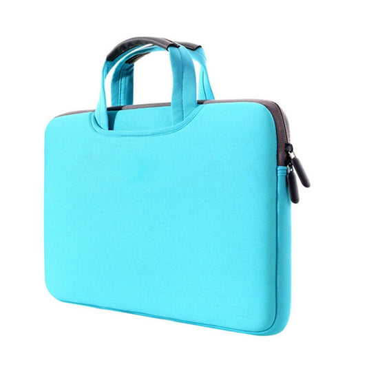 Frendorf | 15,4 Zoll Tragbare Luftdurchlässige Handheld Sleeve Tasche für MacBook Air / Pro, Lenovo und andere Laptops, Größe: 38x27,5x3,5cm (Grün)