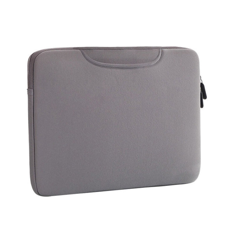 Frendorf | 15,4 Zoll Tragbare Atmungsaktive Handheld Sleeve Tasche für MacBook Air / Pro, Lenovo und andere Laptops, Größe: 38x27,5x3,5cm (Grau)