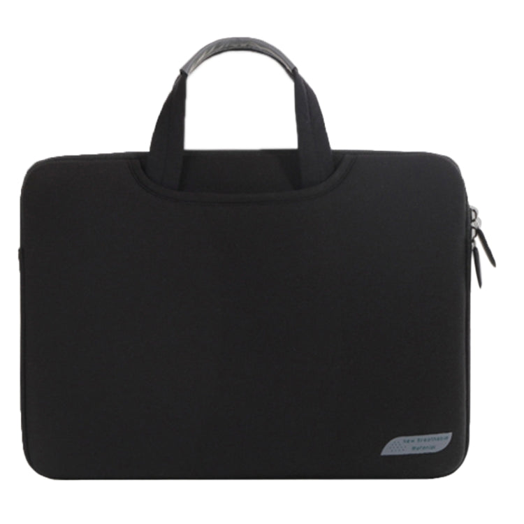 Frendorf | 15,6 Zoll Tragbare Luftdurchlässige Handheld Sleeve Tasche für Laptops, Größe: 41,5x30,0x3,5cm (Schwarz)