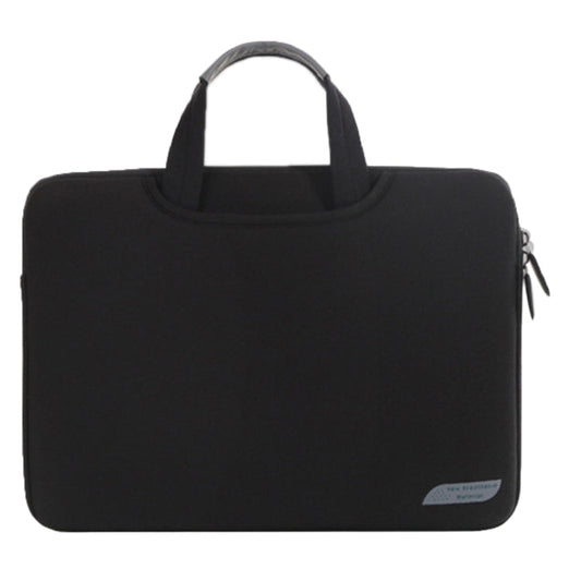 Frendorf | 15,6 Zoll Tragbare Luftdurchlässige Handheld Sleeve Tasche für Laptops, Größe: 41,5x30,0x3,5cm (Schwarz)