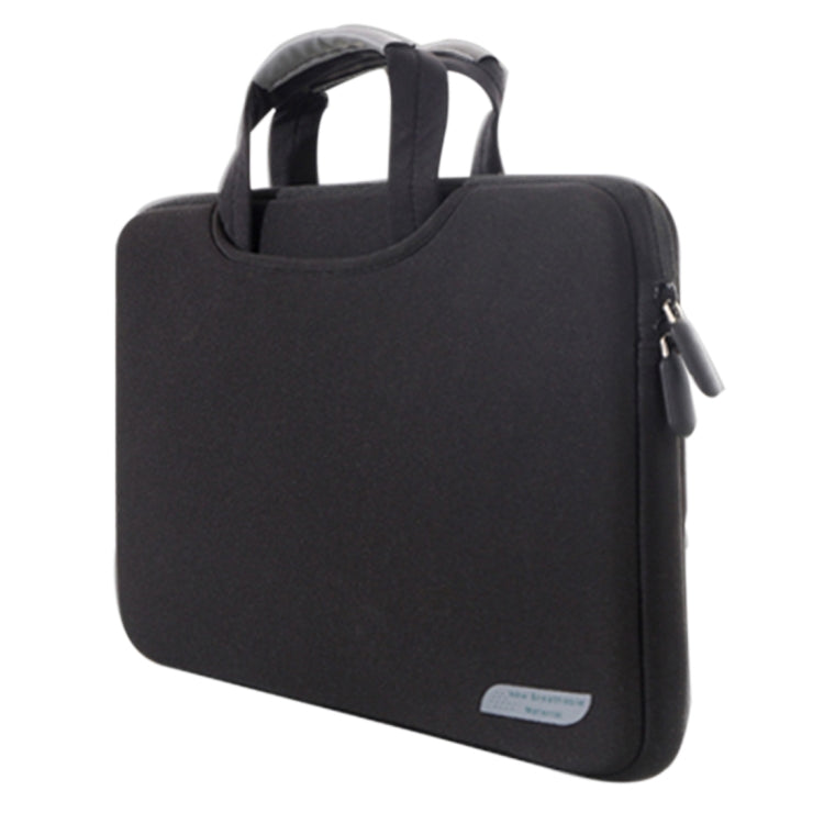 Frendorf | 15,6 Zoll Tragbare Luftdurchlässige Handheld Sleeve Tasche für Laptops, Größe: 41,5x30,0x3,5cm (Schwarz)