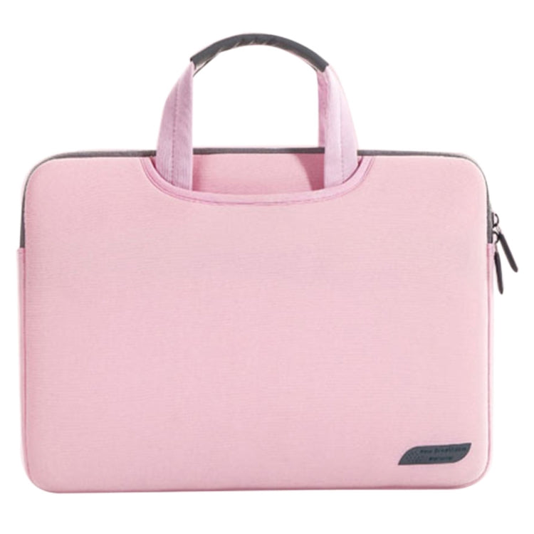 Frendorf | 15,6 Zoll tragbare luftdurchlässige Handheld Sleeve Tasche für Laptops, Größe: 41,5x30,0x3,5cm (Pink)