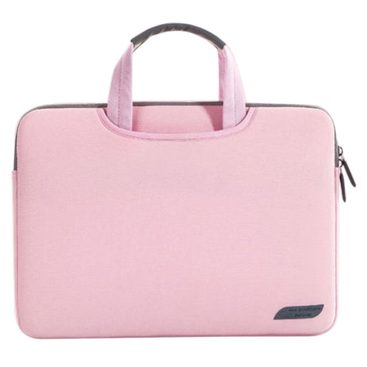 Frendorf | 15,6 Zoll tragbare luftdurchlässige Handheld Sleeve Tasche für Laptops, Größe: 41,5x30,0x3,5cm (Pink)