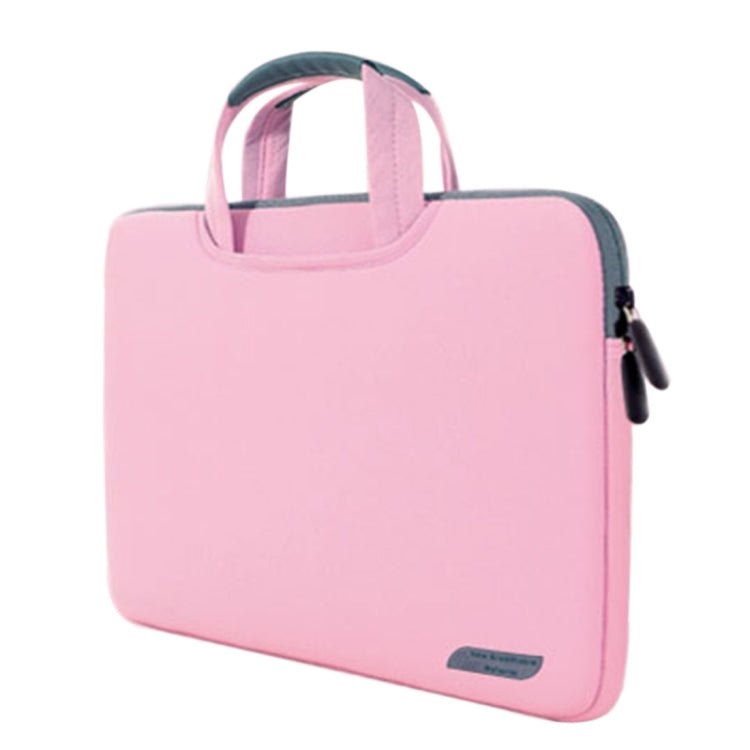 Frendorf | 15,6 Zoll tragbare luftdurchlässige Handheld Sleeve Tasche für Laptops, Größe: 41,5x30,0x3,5cm (Pink)