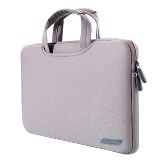 Frendorf | 15,6 Zoll tragbare luftdurchlässige Handheld-Hülle für Laptops, Größe: 41,5x30,0x3,5cm (Grau)
