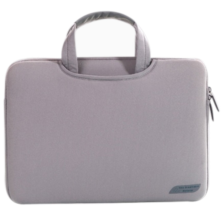Frendorf | 15,6 Zoll tragbare luftdurchlässige Handheld-Hülle für Laptops, Größe: 41,5x30,0x3,5cm (Grau)