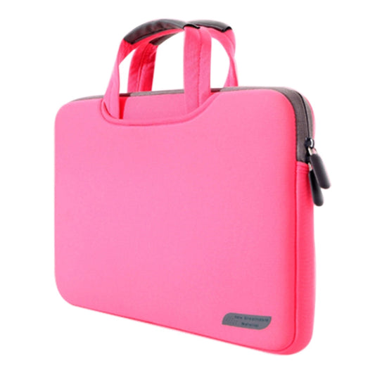 Frendorf | 15,6 Zoll Tragbare Luftdurchlässige Handheld Sleeve Tasche für Laptops, Größe: 41,5x30,0x3,5cm (Magenta)