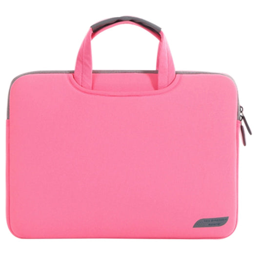 Frendorf | 15,6 Zoll Tragbare Luftdurchlässige Handheld Sleeve Tasche für Laptops, Größe: 41,5x30,0x3,5cm (Magenta)