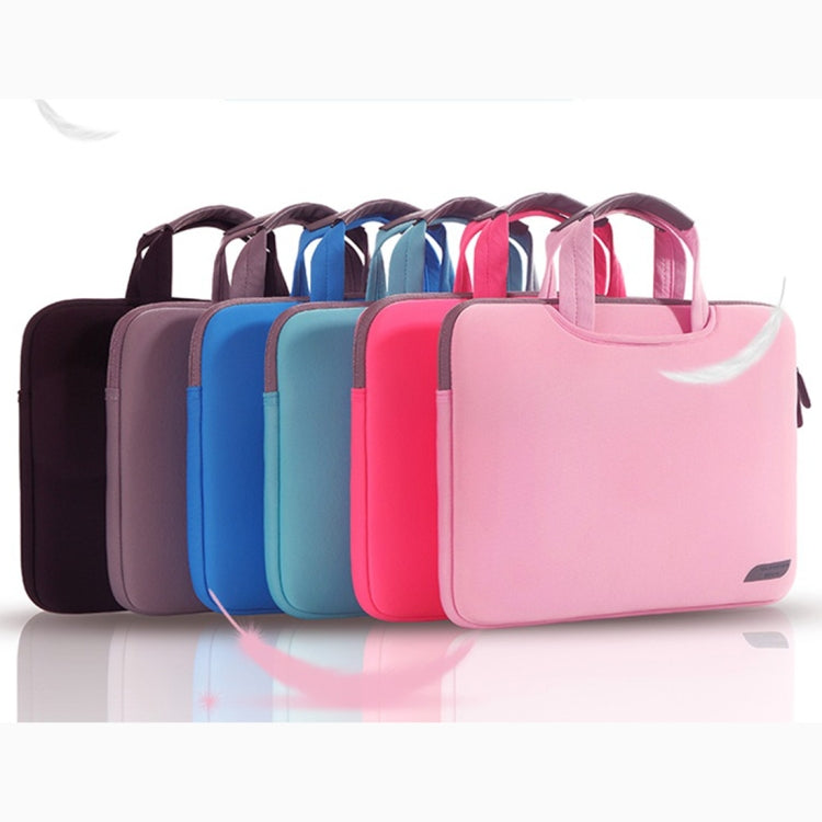 Frendorf | 15,6 Zoll Tragbare Luftdurchlässige Handheld Sleeve Tasche für Laptops, Größe: 41,5x30,0x3,5cm (Schwarz)
