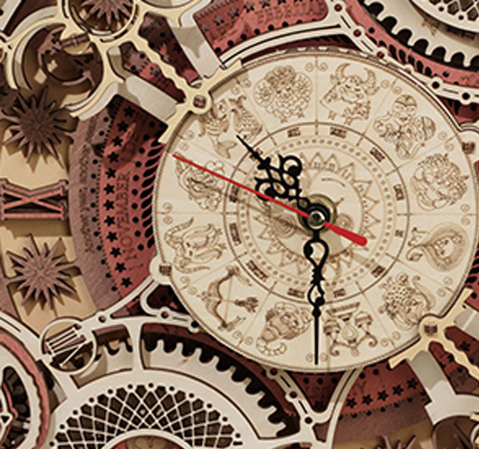 Frendorf | Zodiac Wanduhr und Kalender